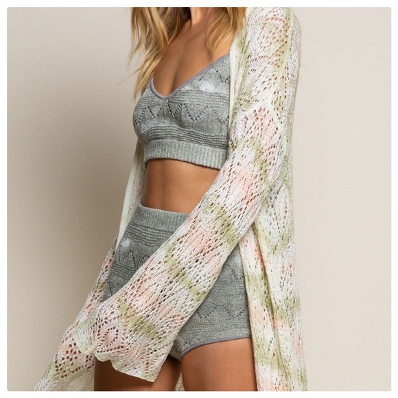 POL Waves of Color Beach Side Duster Cardigan - Picture 9 of 15